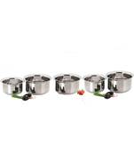 Kitchen Krafts 5pcs Round bottom Tope set (22g) 10x14