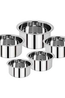 Kitchen Krafts 7pcs Round bottom Tope set (22g) 10x16