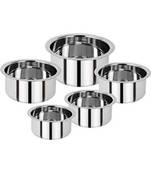 Kitchen Krafts 7pcs Round bottom Tope set (22g) 10x16