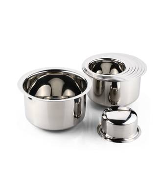 Kitchen Krafts 9pcs Round bottom Tope set (22g) 10x18 1