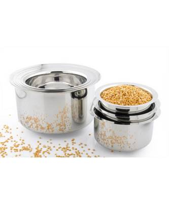 Kitchen Krafts 9pcs Round bottom Tope set (22g) 10x18 2