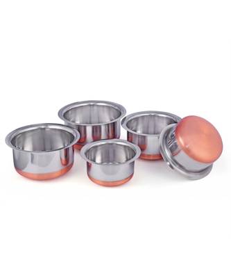 Kitchen Krafts 5pcs Copper Bottom Tope Set 10x14 1