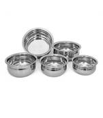 Kitchen Krafts 5pcs Flat Bottom Urli Set 8x12