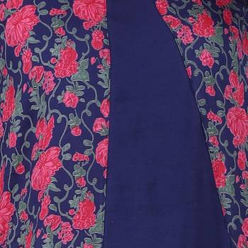 Teal19 Women Printed Cotton A-Line Kurta 3