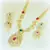 Royal fine micron plating ad nacklace set