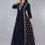 Women Viscose Embroidered Flair Dress