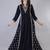 Women Viscose Embroidered Flair Dress