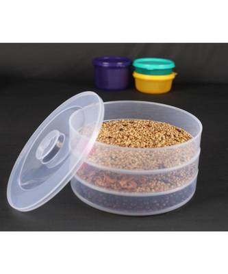 kreyam's? Sprout Maker for Home - 1.5ml Plastic (White, Clear) 3