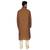 Mustard Woven Zarijacquard Kurta  Pajama