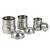 Stainless Steel Tea Coffee Sugar Canisters