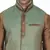 Brown Woven Polysilk Kurta  Pajama