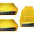 Atorakushon non wovan Fabric Combo Saree Cover Blouse Clothes Storage Bag Wardrobe Organiser Set of 3 (yellow)
