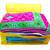 Atorakushon non wovan Fabric Combo Saree Cover Blouse Clothes Storage Bag Wardrobe Organiser Set of 6 (yellow)