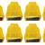 Atorakushon   Non woven Fabric Saree Cover Blouse Cover Garments Storage Bag Wardrobe Organiser Pack of 8 (yellow)