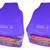 Atorakushon   Non woven Fabric Saree Cover Blouse Cover Garments Storage Bag Wardrobe Organiser Pack of 2 (Blue)