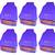 Atorakushon   Non woven Fabric Saree Cover Blouse Cover Garments Storage Bag Wardrobe Organiser Pack of 6 (Blue)