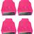 Atorakushon   Non woven Fabric Saree Cover Blouse Cover Garments Storage Bag Wardrobe Organiser Pack of 4 (Pink)