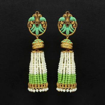 Green danglers-drops 1