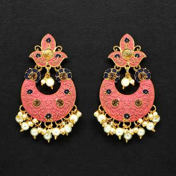 Pink danglers-drops 1