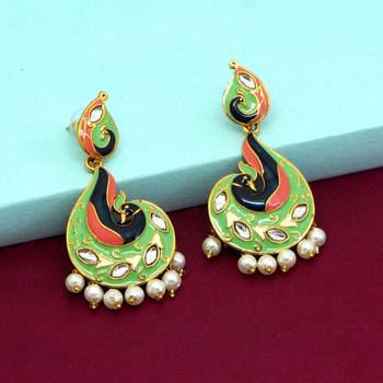 Green danglers-drops 2