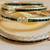 Panna Emrald And Stone  Bangle S Pair