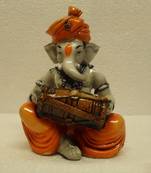 Ganesha Playing Dholak