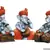 Ganesha Playing Instruments (Set of 3)