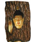 Buddha Wooden & Fibre Wall Hanging