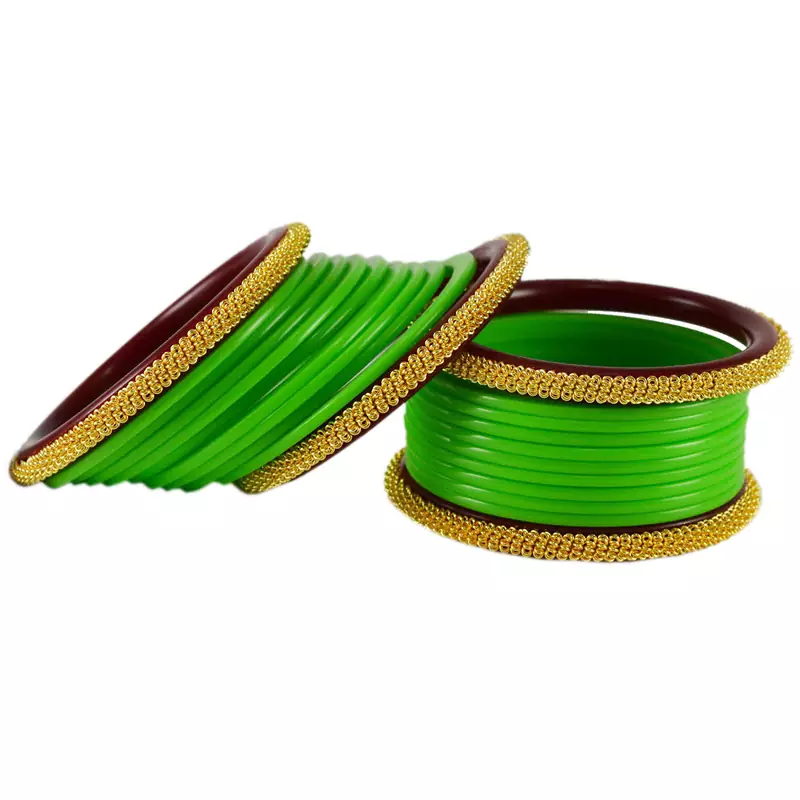 Antiqe Bangles Color Light Green