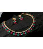 Multicolour agate Necklace set