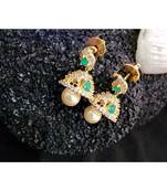CZ and Embrold jhumkas