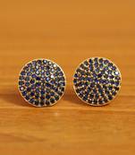 Blue studs