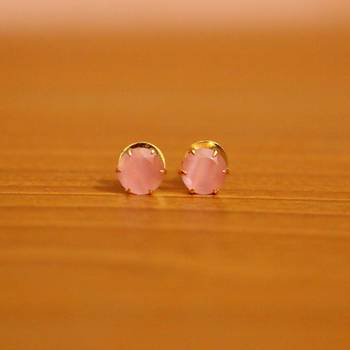 Pink studs 1