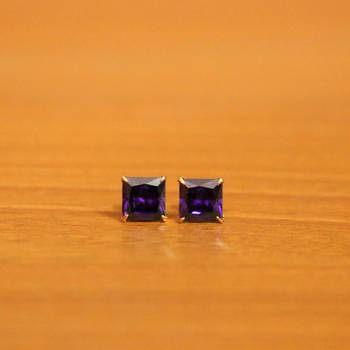 Blue studs 1