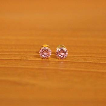 Pink studs 1