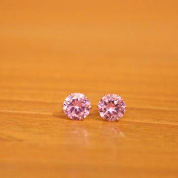 Pink studs 1