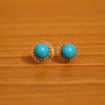 Turquoise studs 1