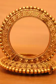 Gold bangles-and-bracelets