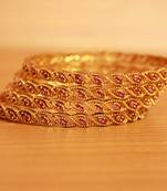 Red bangles-and-bracelets