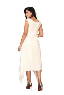 Color Block Checkred Rayon kurti 2