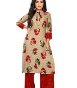 multicolor plain Rayon kurtis