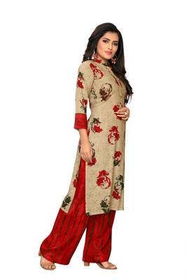 multicolor plain Rayon kurtis 4