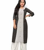 multicolor plain cotton kurtis