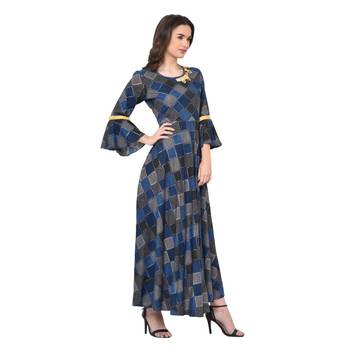 multicolor plain Rayon kurtis 4