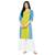 multicolor plain Cotton kurtis