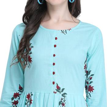 Fabholic Women's Cotton Readymade Kurta and Palazzo set  5