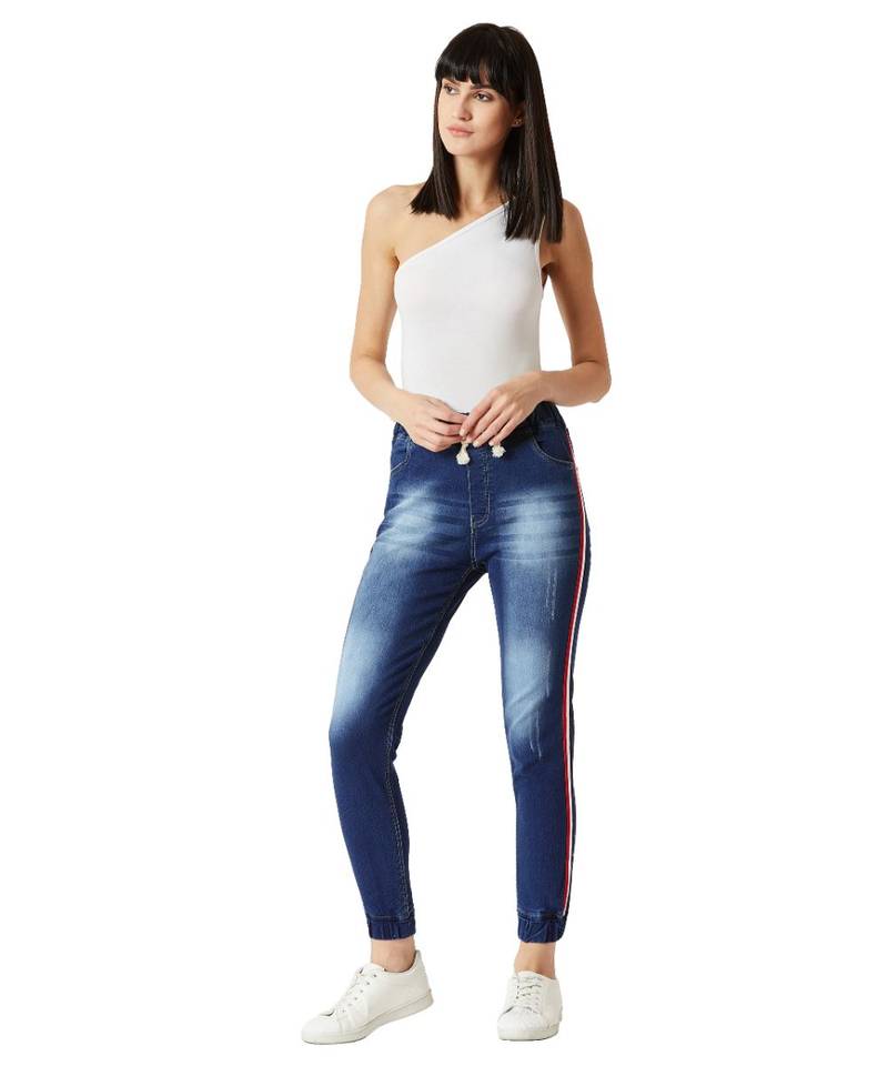 When You Feel Like Denim Joggers