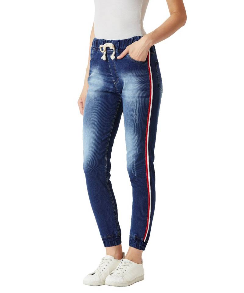 When You Feel Like Denim Joggers