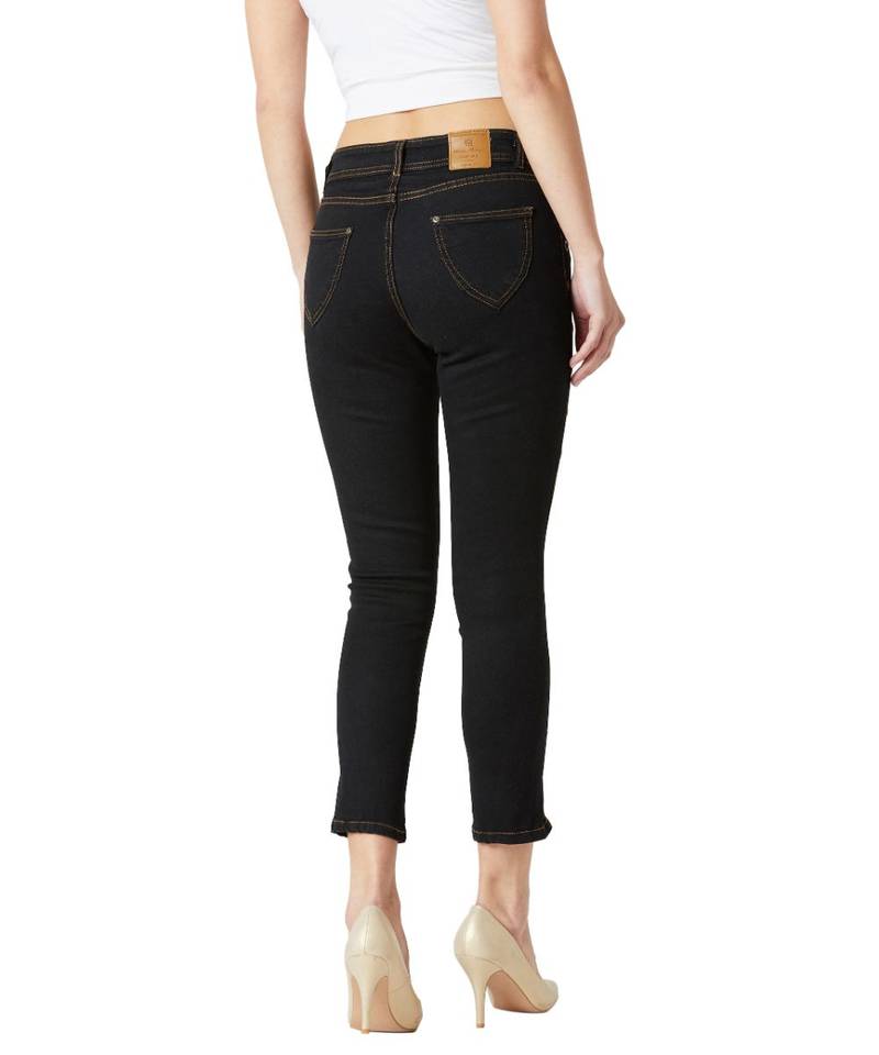 Done And Dusted High Waist Denim Pant