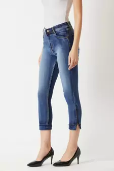Artist Zip Crop Skinny Jeans